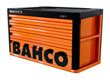 Bahco E87 premium topskab 4 skuffer Orange