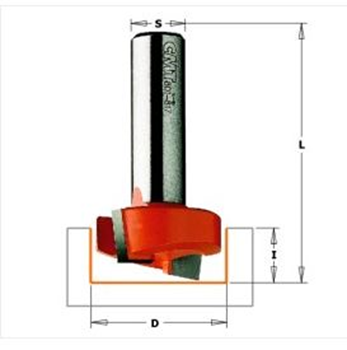 CMT Notfræser HM 19x19