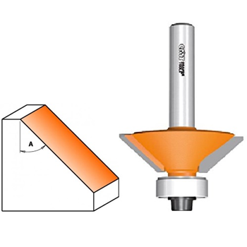 CMT fasfræser HM Ø45 45° m/leje