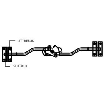 Paskvil t/vippeport max 290cm 35101