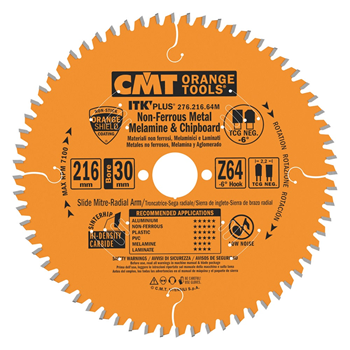 CMT rundsavklinge 216x2,2x30mm Z64 NE Neg