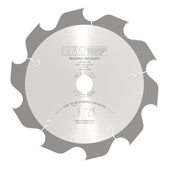 CMT rundsavklinge 270x2,8x30mm Z10 F Gasbeton