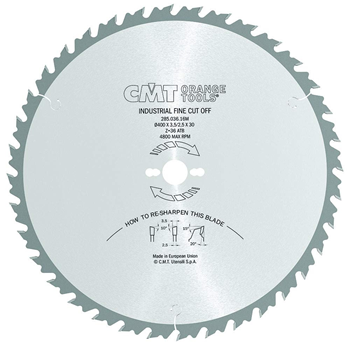 CMT rundsavklinge 400x3,5x30mm Z36 WB