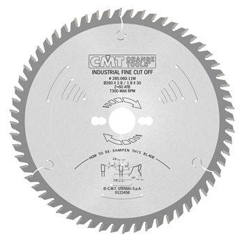 CMT rundsavklinge 260x2,8x30mm Z60 W