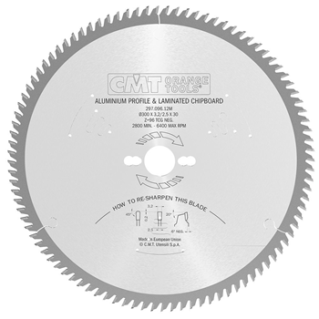 CMT rundsavklinge 300x3,2x30mm Z96 NE NEG