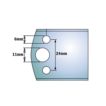 CMT Blanketjern sæt 40mm