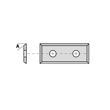 CMT Vendeplatte  39,5x 9x1,5 CMT