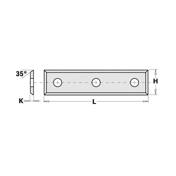 CMT Vendeplatte  50,0x 9x1,5  CMT