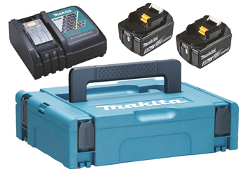 Makita Batteripakke 2 x 5 AH 18V batterier