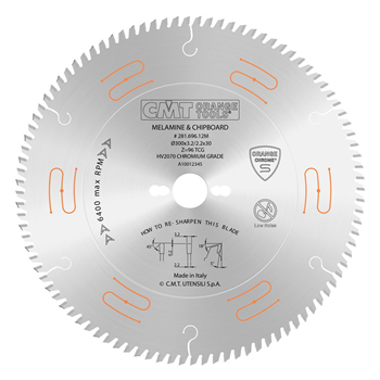 CMT rundsavklinge 250x3,2x30mm Z80 TF Chrom