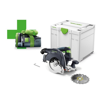 Festool Akku rundsav HKC 55 EB-Basic-5,0