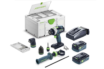 Festool Akku slagbore-/skruemaskine TPC 18/4 5,0/4,0 I-Set