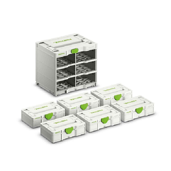 Festool Systainer³-rack SYS3-RK/6 M 337-Set