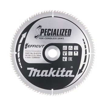 Makita klinge tct 305x30mm 100t efficut