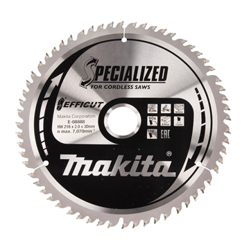 Makita klinge tct 216x2,0x30mm 60t effic