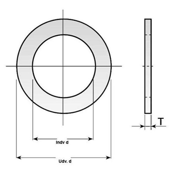 CMT reducerring 30 x 20 x 1,4 mm